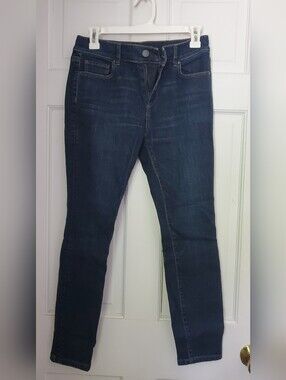 Ann Taylor Skinny Ankle Dark Wash Jeans